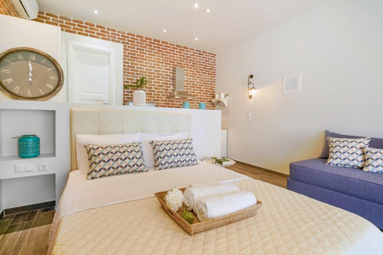 Golden Beachside Terrace Chrysi Ammoudia Exterior foto