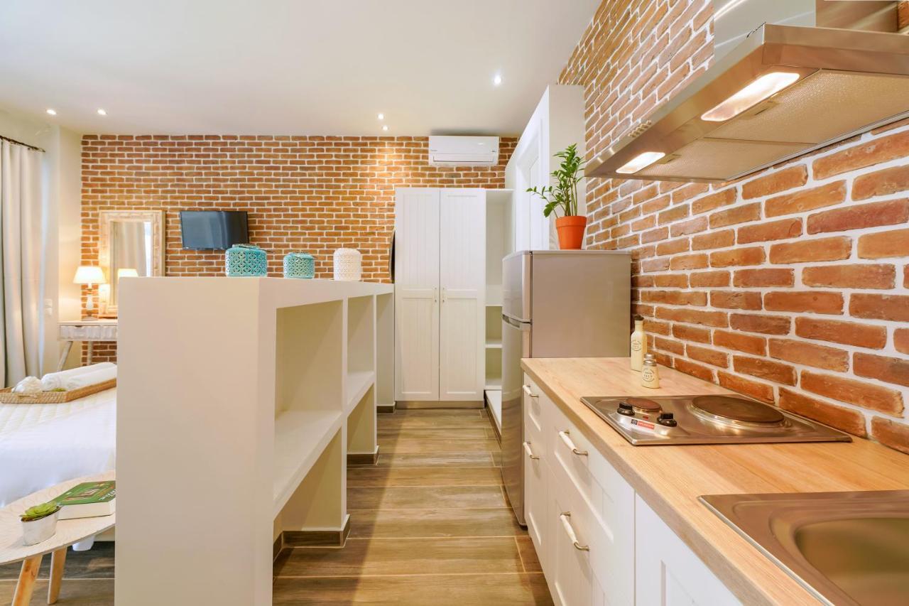 Golden Beachside Terrace Chrysi Ammoudia Exterior foto